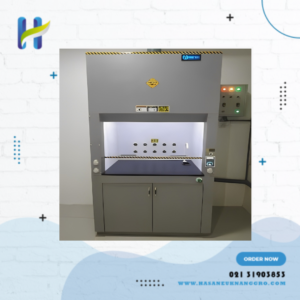 ULLUN FUME HOOD / LEMARI ASAM POLYPROPILENE 1800 WITH WET SCRUBBER & FUMEHOOD CONTROLLER
